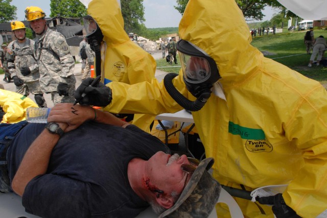 Guard Tested as First Military Responder to Nuclear Disaster