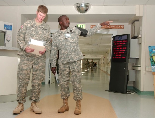 Liaisons 'watch over' Landstuhl's wounded