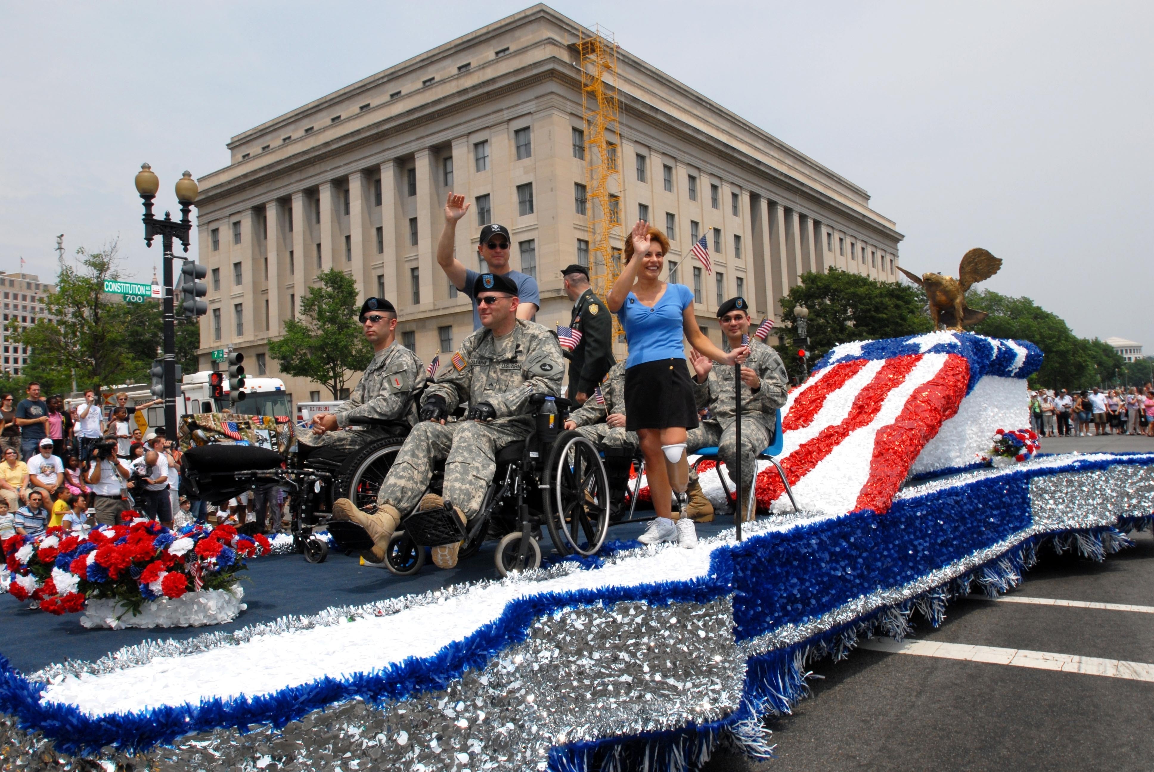 National Memorial Day Parade Honors Wounded Warriors Article The