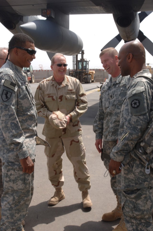 Sergeant Major of the Army Visits Soldiers in Djibouti