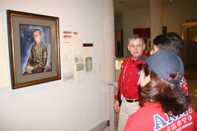 Portrait at Army Medical Museum Links Generations