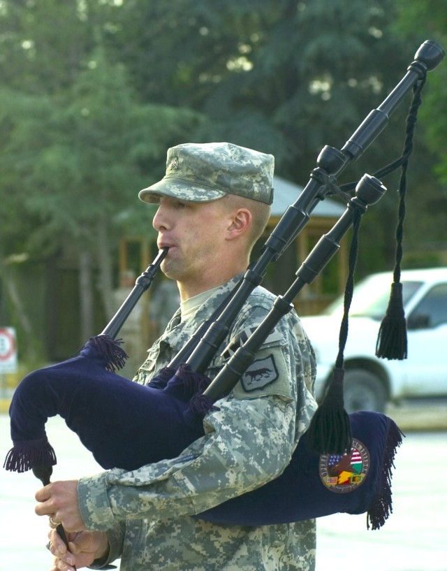 Bagpiper of Bagram