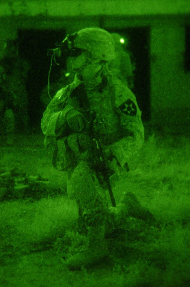 Combat Training in the Combat Zone