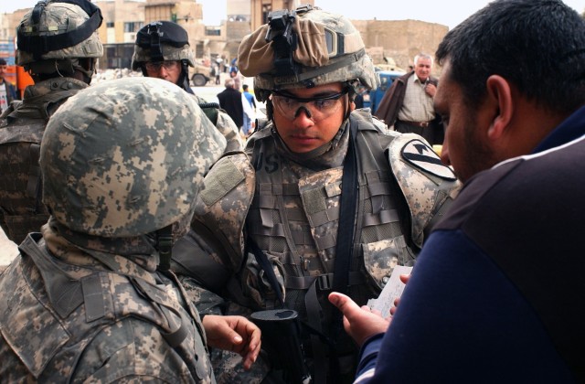 U.S., Iraqi Troops Transform &#039;Purple Heart Boulevard&#039;
