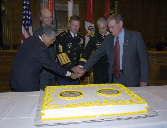 U.S. Senate 232nd Army Birthday Cake Cutting Ceremony