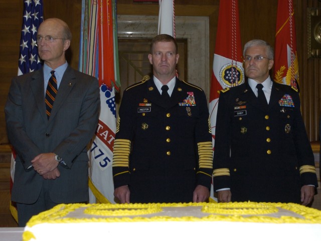 U.S. Senate 232nd Army Birthday Cake Cutting Ceremony