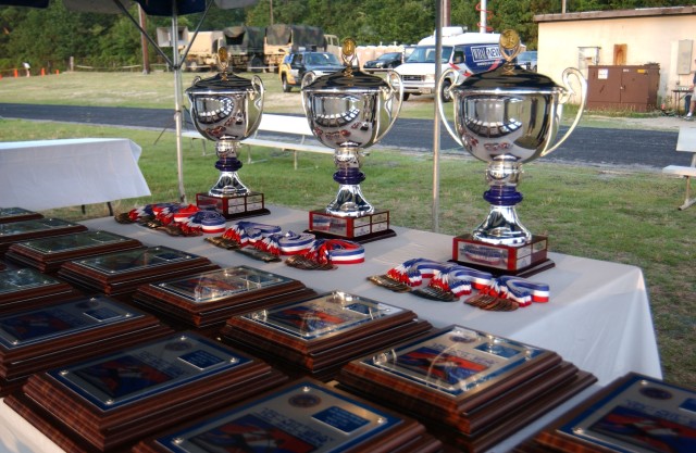 Fort Bragg 10-Miler Trophies