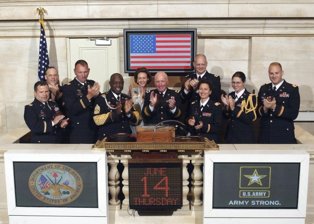 Ringing the Bell at the New York Stock Exchange