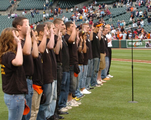 Recruits Enlistment