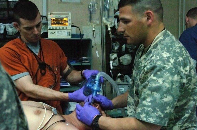 Young Medics Gain Confidence at Baghdad ER