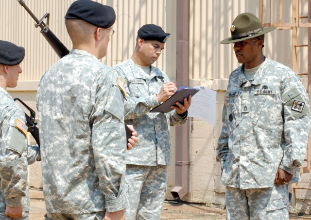 Drill Sergeants Compete for Top Honors