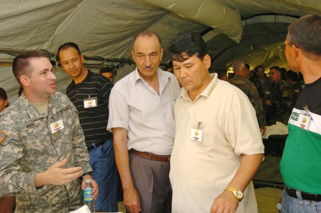 Third Army Conducts Military Exchange with Central Asian Partner