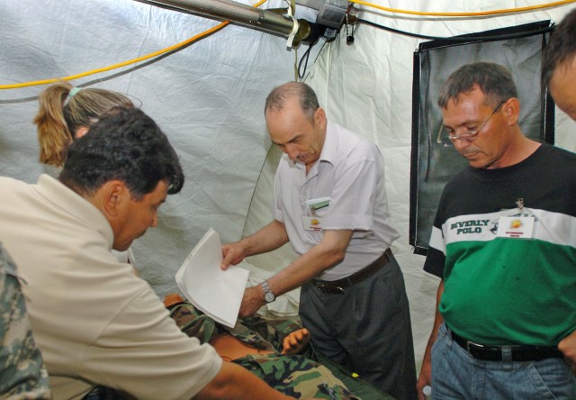 Third Army Conducts Military Exchange with Central Asian Partner