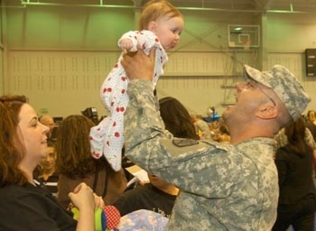 A Happy Homecoming for Support Unit