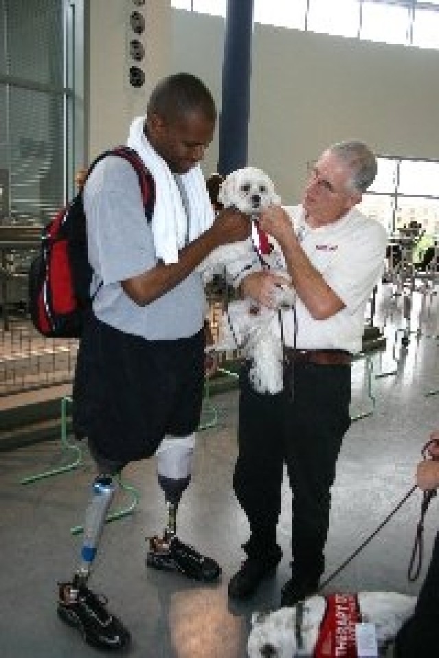 Animals Help Soldiers Cope With Injury