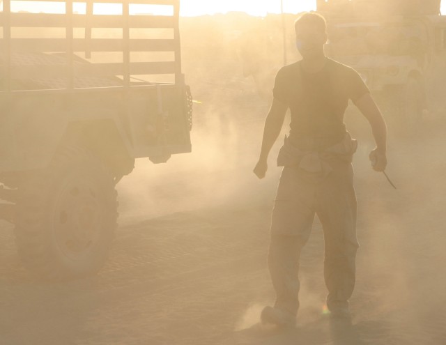 Grounded in a Sandstorm