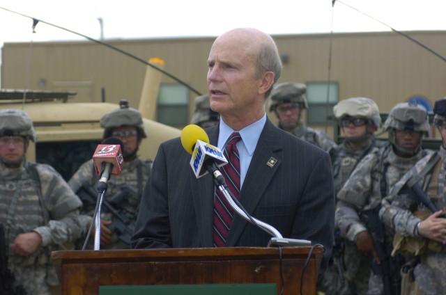 Army Secretary visits Fort Riley