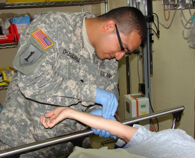 Civilian Hospital Provides Training for Texas National Guard Medics