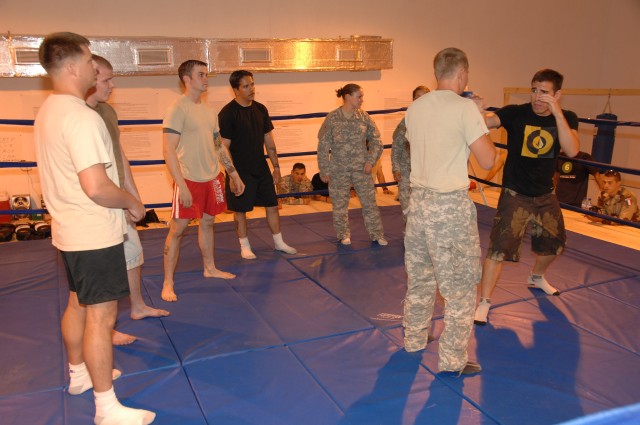 UFC Fighters Visit Service Members in Afghanistan