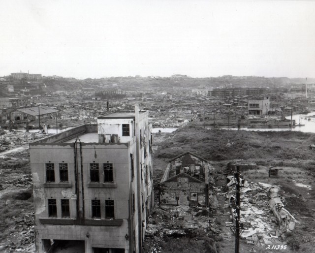 Firebombed Yokohama