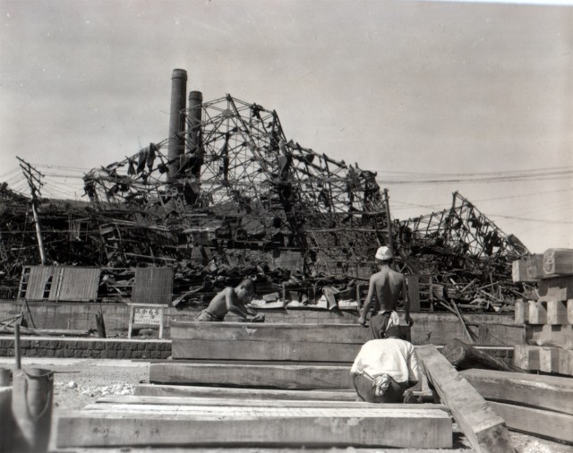 Rebuilding in Nagasaki