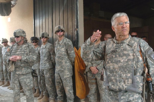 Army Chief of Staff Visits Soldiers in Iraq, Afghanistan