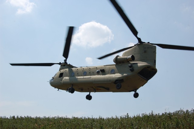 New Chinook Unveiled at Fort Campbell