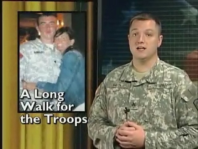 A Long Walk for the Troops