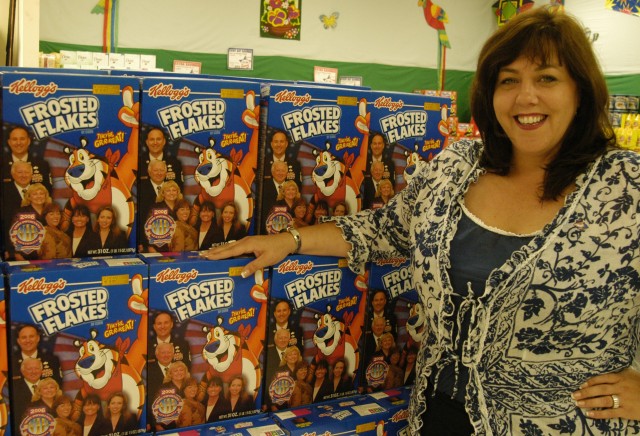 Fort Hood Spouse Featured on Famous Cereal Box