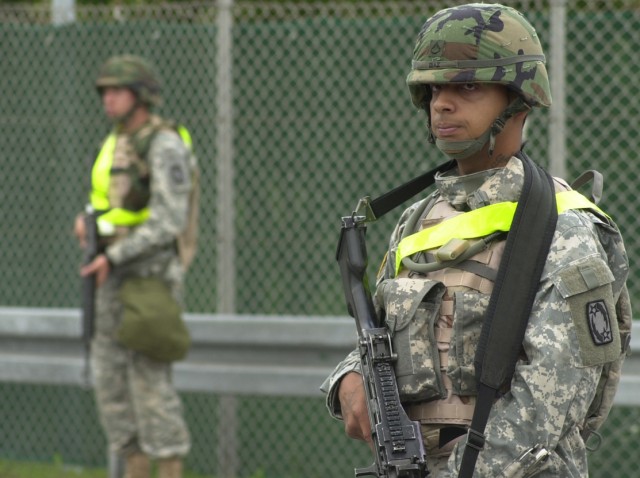 Air defense Soldiers ready to react