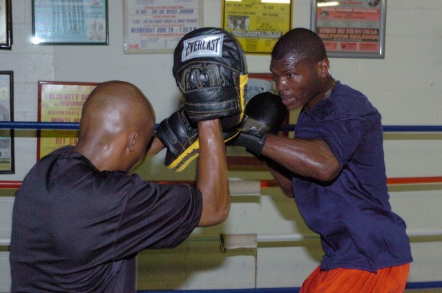 Infantryman earns spot on 2008 U.S. Olympic Boxing Team