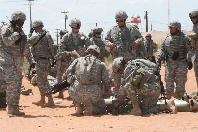 First Army commander visits:  HonorAfA tours training sites  on Bliss, McGregor