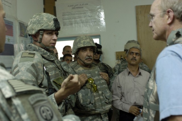 Secretary of the Army visits Iraq