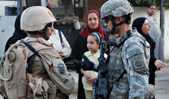 Program Integrates Iraqi Soldiers Into U.S. Units