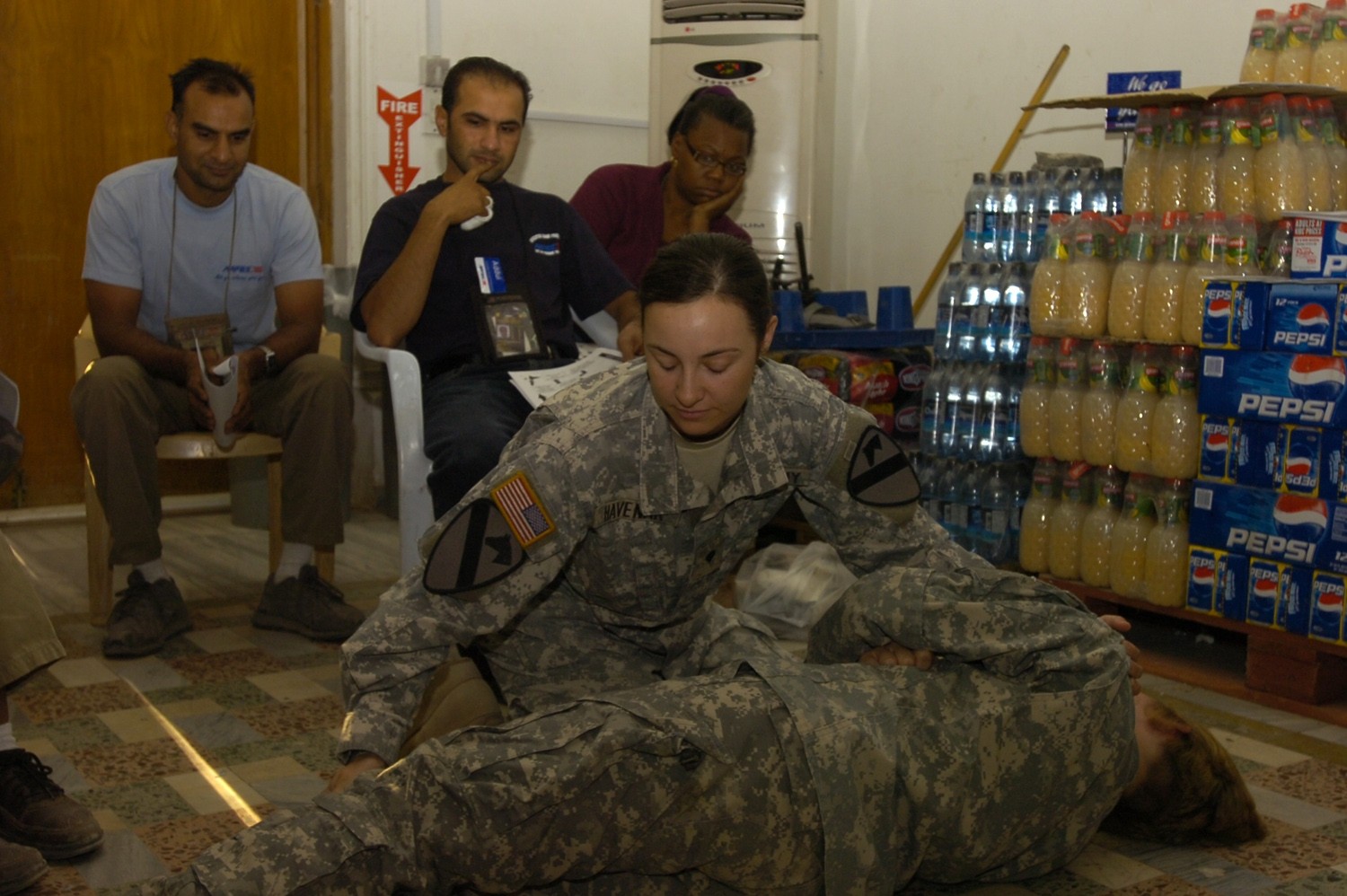 Th BSB Medics Provide First Aid Training To AAFES Employees Article The United States Army