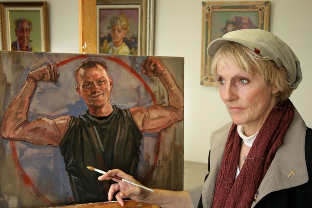 Artist Brings Comfort to Families of Bereaved