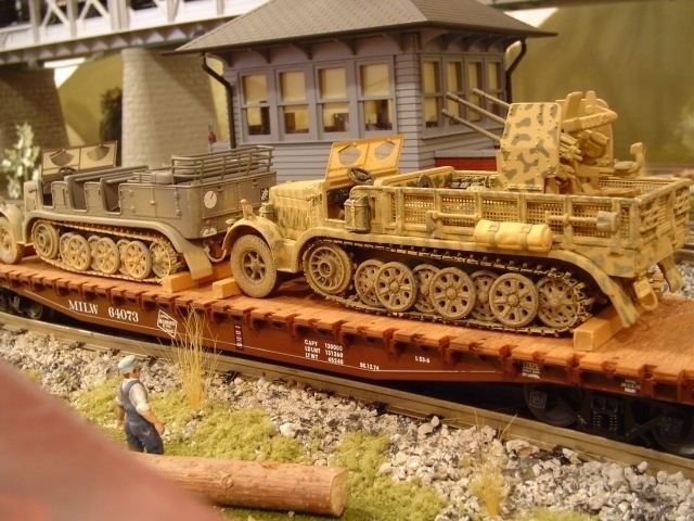The Army Keeps Rolling Along ... By Train