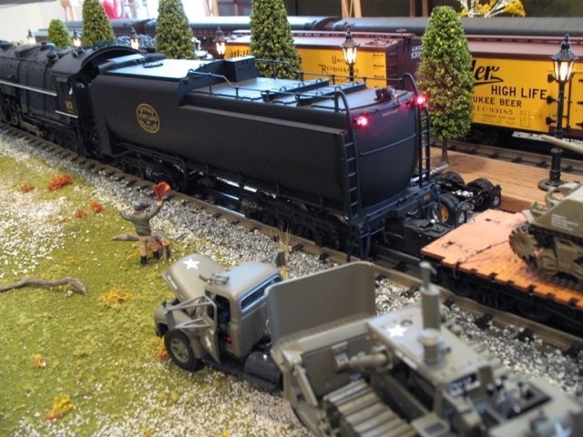 The Army Keeps Rolling Along ... By Train