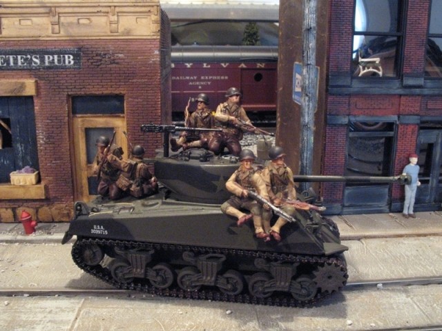 The Army Keeps Rolling Along ... By Train