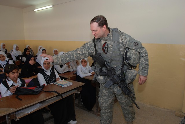Stryker Soldiers Part of Collaborative Effort to Renovate Baghdad Girls School