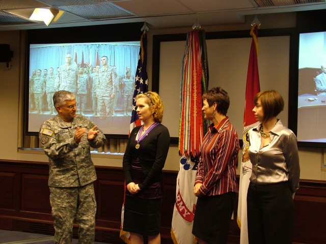 Army Honors Children of Fallen