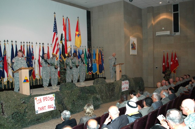 1st Armored Division Accepts Multi-National Division - North Mission in Tikrit