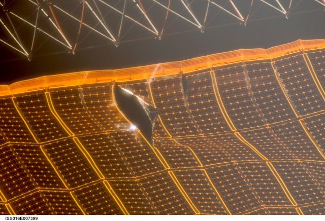 Army Astronaut to Help Repair Damaged Solar Array