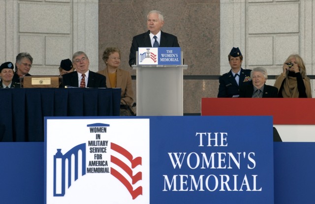 SecDef Gates Honors Military Women During Memorial Celebration