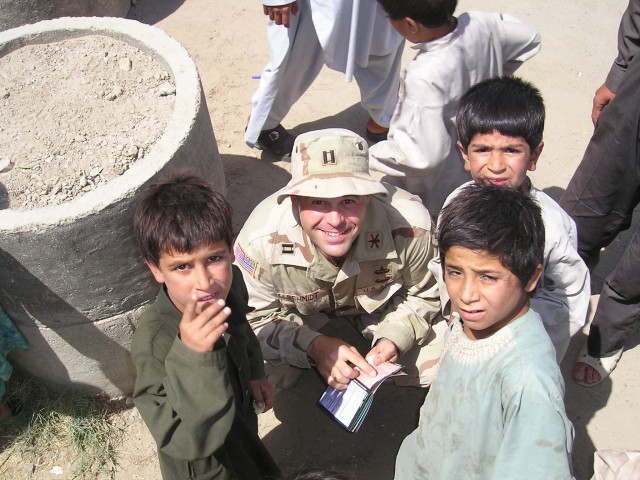 Army Major Goes &#039;Above and Beyond&#039; for Afghan Kids