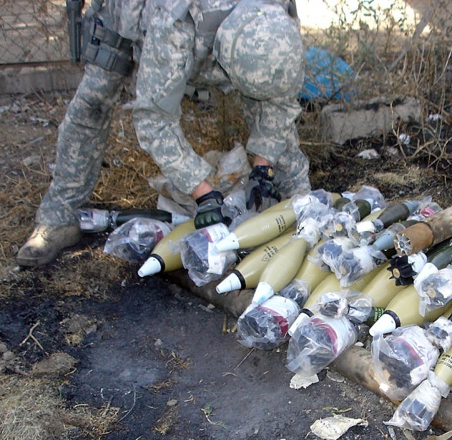 Pale Horse Troop finds two caches buried in soccer stadium