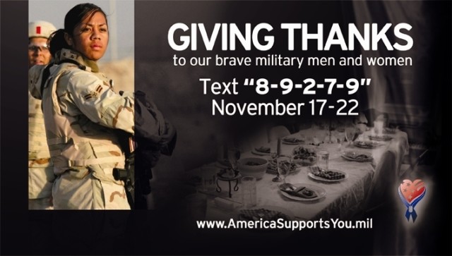 Americans Can Text 'Thanks' to Troops