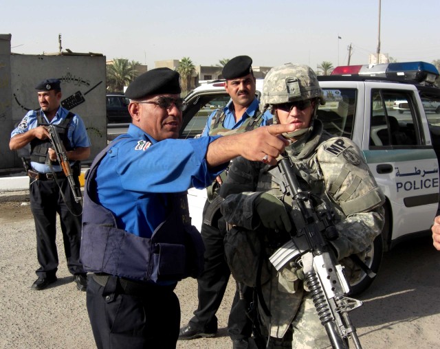 U.S. Army Europe Military Police Support Increased Iraqi Police Activity in Baghdad