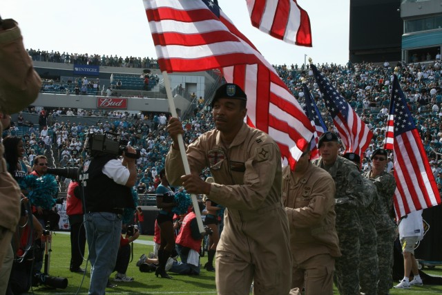 Jacksonville Jaguars Military Apprecation Day