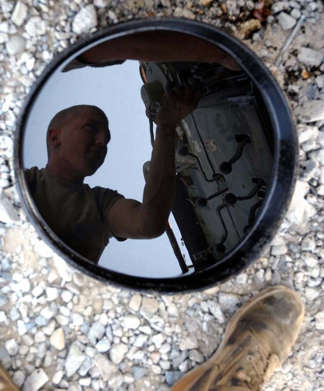 Oil Pan Reflection